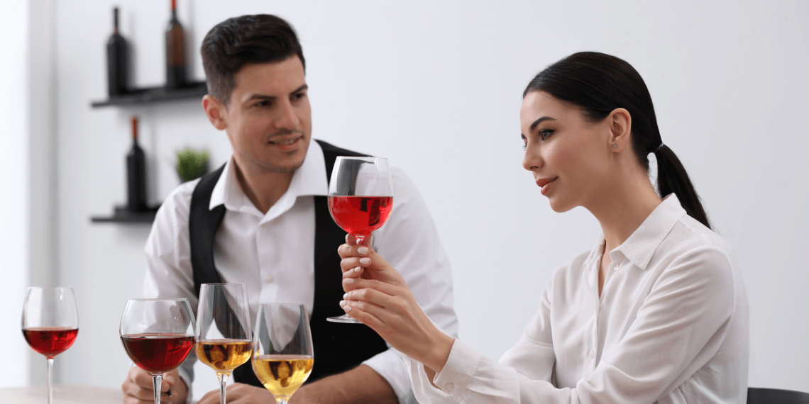 Wine tasting